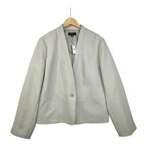 New Talbots‎ One Button Blazer size 20 Light Tan